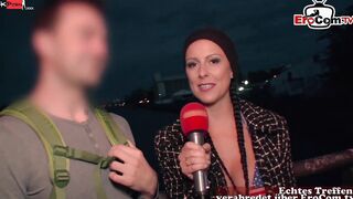 Spontaneous outdoors sex with a slim Teenage chick