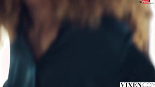VIXEN Great thin Cecilia Lion seduces her playboy boss
