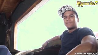 CARNEDELMERCADO - Latina Waitress Lucia Vergara is Horny and Ready for Hard Sex
