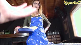 CARNEDELMERCADO - Latina Waitress Lucia Vergara is Horny and Ready for Hard Sex