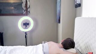 Big Haired oriental Jada Kai Sucks her Man every Day during Quarantine