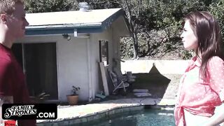 Spoiled Stepsis Vagina Getting Drilled By Her Stepbro