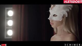 XCHIMERA - Masked Blonde Katrin Tequila Getting Nailed By Long Cock - LETSDOEIT