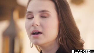 BLACKED Petite Beauty Liz Jordan getting big black cock creampie