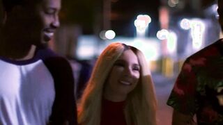 Kenzie Reeves gets fucked by two black monster cocks