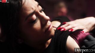 Deeper. Nina explores pleasure and pain with tattoo artist