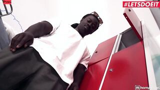 HornyHostel - Eveline Dellai Tight Booty Czech sexy Raw Anal Sex With A Gigantic Black Dick