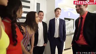 DoeProjects - Abella Danger, Valentina Nappi And Vicki Chase Inside The Best American College Group Sex