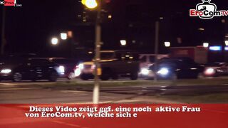 Thin german red haired bitch meet and pounded on street for real sexdate