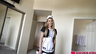 Ella give Brad a handjob and a nice blowjob