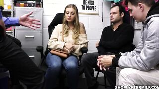 Kenzie Love spread her legs for officer Calvin