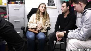 Kenzie Love spread her legs for officer Calvin