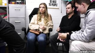 Kenzie Love spread her legs for officer Calvin