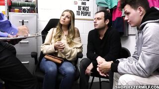 Kenzie Love spread her legs for officer Calvin