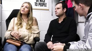 Kenzie Love spread her legs for officer Calvin