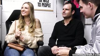 Kenzie Love spread her legs for officer Calvin