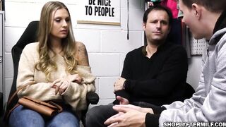 Kenzie Love spread her legs for officer Calvin