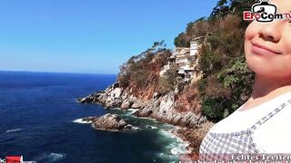 Spanish latina barely legal gotten anal nailed public from german tourist