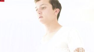 MasonicBoys - Handsome young boy gets stroked and probed by dominatrix daddy