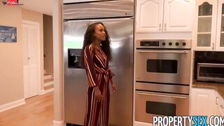 PropertySex - Hot Slender Real Estate Agent with Tight Body