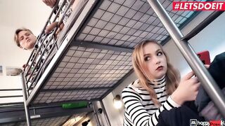 TURNED ON HOSTEL - Instagram Model Goes After Stranger's Cock