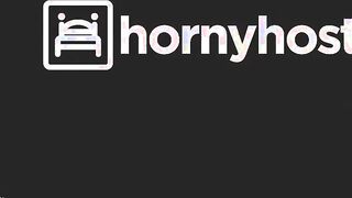 HORNYHOSTEL - Gigantic Butt sexy Alya Stark Takes A Creamy big black dick In The Kitchen - LETSDOEIT