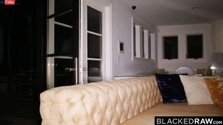 BLACKEDRAW sexy Serena loves a crazy hot time & long huge ebony penis
