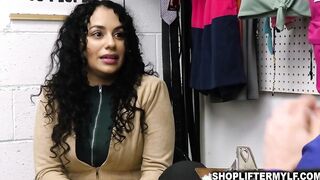 Brianna sucked Mike's cock to get out of trouble