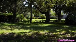 Campus security catches gfs with toys then fucks them