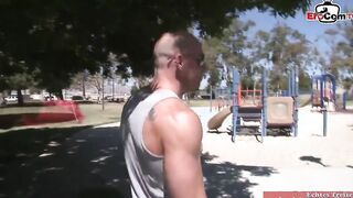 Long Hooters Yoga Mom with stunning jugs pick up in the