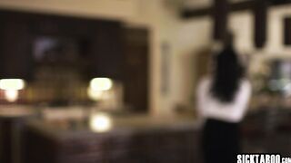 Hot lesbian fucked girlfriend so hard