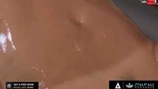 NURU MASSAGE - Long Jugs Asa Akira Gives An Good Bj