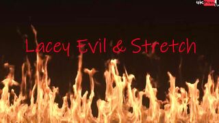 long butt light skinned devil lacey evil fucks big black dick stretch3x
