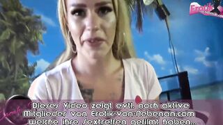 German hooker make hand job at ugly User