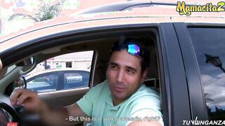 TUVENGANZA - LATINA EX girlfriend DAYANA CRUZ PICKS UP AND FUCKS LUCKY DUDE