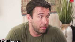 Huge Tit Tattooed Slut Rocky Emerson Bangs Her Husband's Military Stepbrother