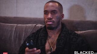 BLACKED Scandalous Elsa shows Pressure why she's a bad vagina with mouth