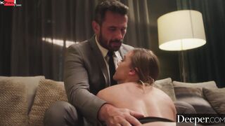 Deeper. Naughty Avery getting spanked & disciplined by stranger