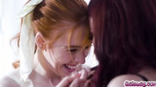 Jessica Ryan leads Madi Collins into intimate sex