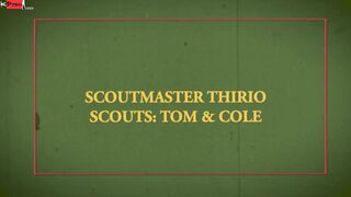 ScoutBoys - Hung DILF with six pack barebacks 2 adorable, smooth scouts