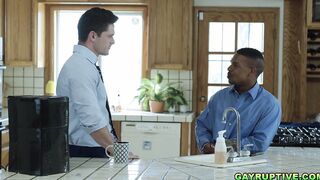 Devin help Adrian to release his load of cum