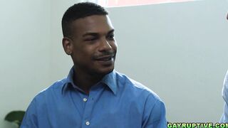 Devin help Adrian to release his load of cum