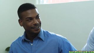 Devin help Adrian to release his load of cum