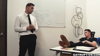 Boss Masyn Thorne tasted fucked employee Carter Woods