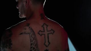 Christian and Troy bareback fucked each hole