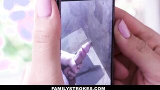 Family Grind - Creepy Bro Fucks Step-Sis