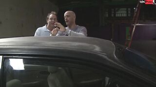 Blonde With Gigantic Jugs Shawna Lenee Vandalizes Cars And Sucks And Fucks