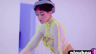 Amazing Latina Mia Valentine shows ass