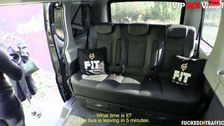 SCREWED IN TRAFFIC - Turned On Dark Hair Is Down To Banged Her Driver - VIP SEX VAULT