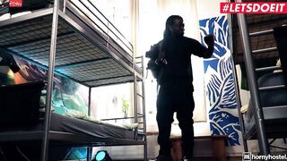 HORNYHOSTEL - GIGANTIC BUTT SEXY NATA OCEAN MEETS huge african penis AT THE HOTEL AND FUCKS HIM - LETSDOEIT